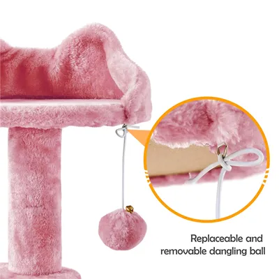 Yaheetech Arbre à Chat 146 cm de Haut