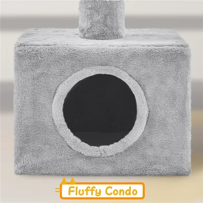 Yaheetech Arbre à Chat Réglable en Hauteur