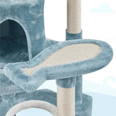 Yaheetech Arbre à Chat Effet Requin