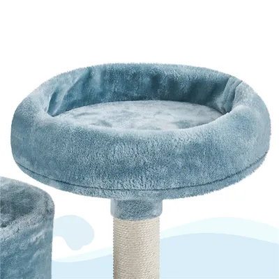 Yaheetech Arbre à Chat Effet Requin