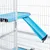 Yaheetech Cage pour Petits Animaux Roulante Blanc