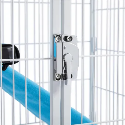 Yaheetech Cage pour Petits Animaux Roulante Blanc