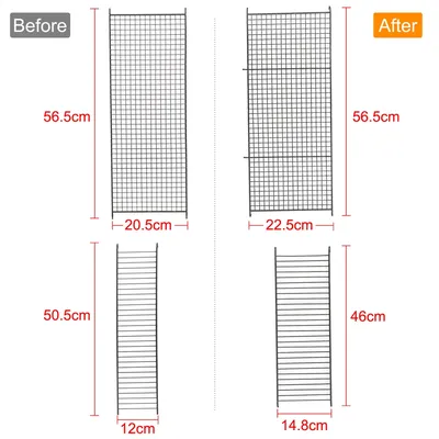 Yaheetech Cage pour Chats Mobile