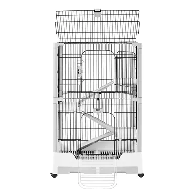 Yaheetech Cage pour Lapin à roulettes