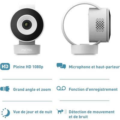 PetTec - Caméra de surveillance - Caméra de surveillance