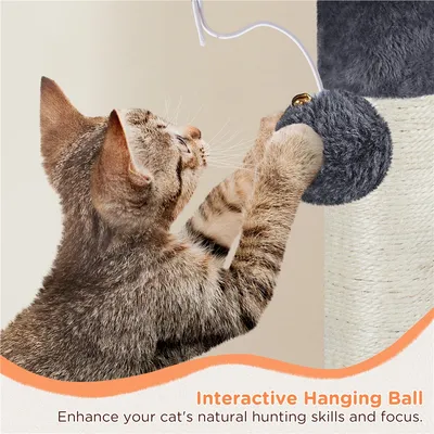 Yaheetech Arbre à Chat Multiniveau avec  Perchoir