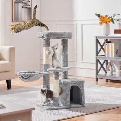 Yaheetech Arbre à Chat 86,5 cm de Haut
