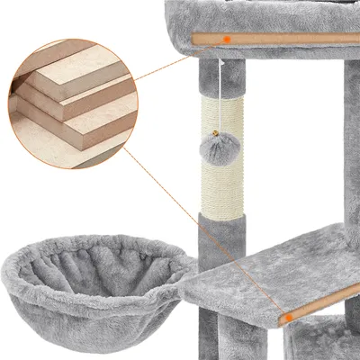 Yaheetech Arbre à Chat 86,5 cm de Haut