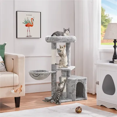 Yaheetech Arbre à Chat 86,5 cm de Haut