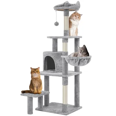 Yaheetech Arbre à Chat Multiniveau avec Perchoir