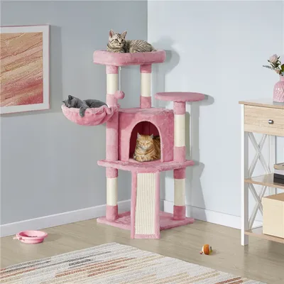Kratzbaum Stabil Katzenkratzbaum für Katzen Katzenmöbel groß 107cm