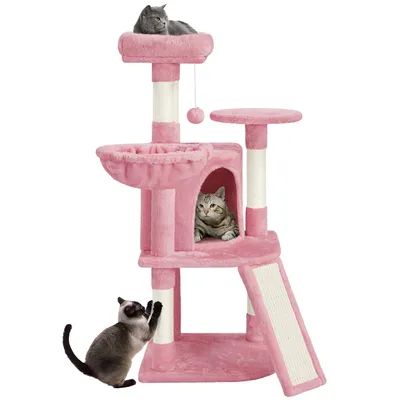 Yaheetech Arbre à Chat Multiniveau Petit Arbre à  Grimper Yaheetech Arbre à Chat Multiniveau Petit Arbre à  Grimper