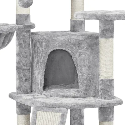 Yaheetech Arbre à Chat Multiniveau Petit Arbre à  Grimper