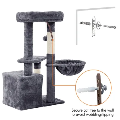 Yaheetech Arbre à Chat 86,5 cm de Haut