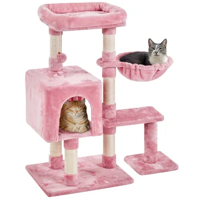 Yaheetech Arbre à Chat en Bois avec Condo
