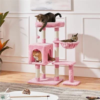 Yaheetech Arbre à Chat en Bois avec Condo