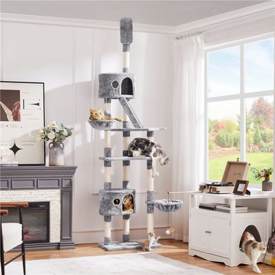 Yaheetech Arbre à Chat XXL pour 2-3 Chats  Adultes