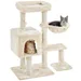 Kratzbaum 96 cm hoch Katzenkratzbaum Kletterbaum für Katzen stabil