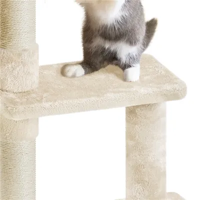 Yaheetech Arbre à Chat en Bois avec Condo