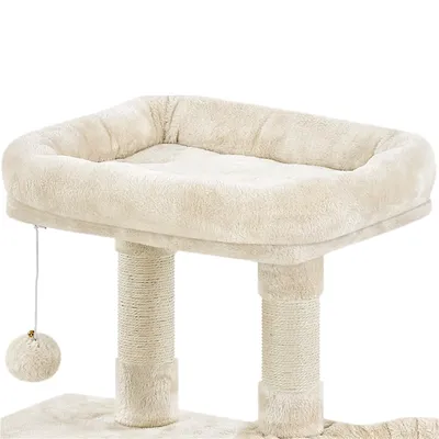 Yaheetech Arbre à Chat en Bois avec Condo