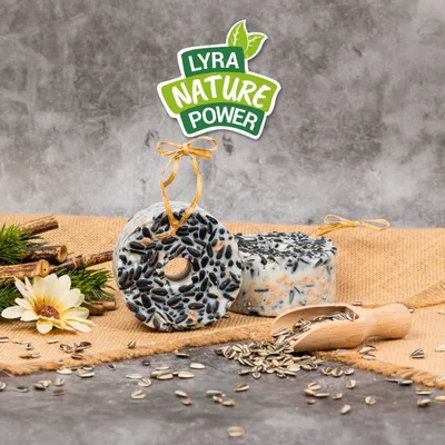 Lyra Pet® Anneau géant avec graines de tournesol
