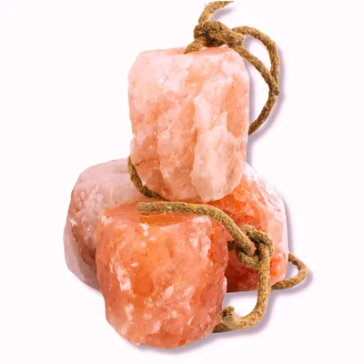 Lyra Horse® Pierre à lécher au sel Himalaya avec corde Lyra Horse® Pierre à lécher au sel Himalaya avec corde