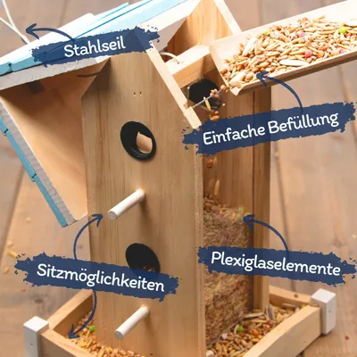 Lyra Pet® Villa pour oiseaux