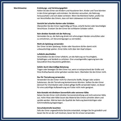 Lyra Pet® Seau design 5 L "Shanghai" - Edition limitée