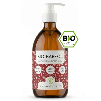 Wolfsbacher Natur Mélange d’huiles bio pour chiens