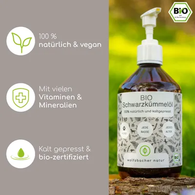 Wolfsbacher Natur Bio Schwarzkümmelöl