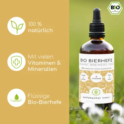 Wolfsbacher Natur Bio Bierhefe