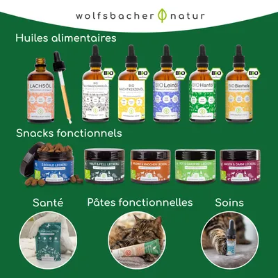 Wolfsbacher Natur Huile de Chanvre Bio