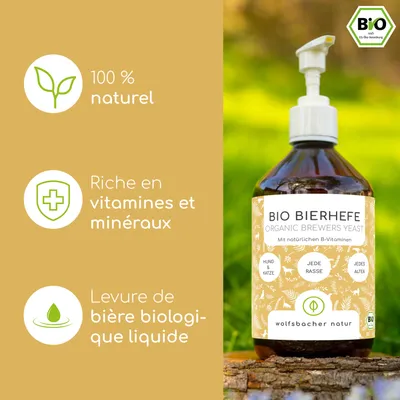 Wolfsbacher Natur Levure de Bière Bio