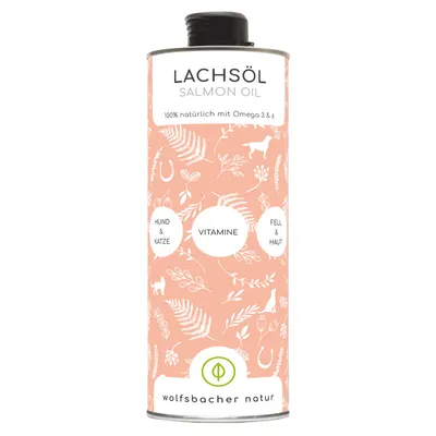 Wolfsbacher Natur Huile de Saumon