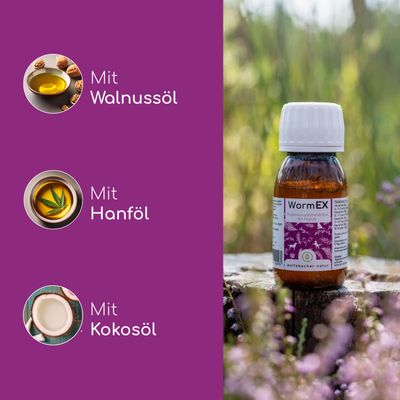 Wolfsbacher Natur Kräuter-Mix Tropfen für Hunde