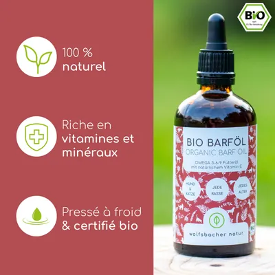 Wolfsbacher Natur Huile BARF Bio