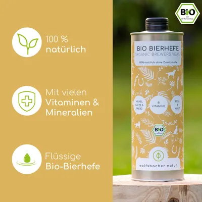 Wolfsbacher Natur Bio Bierhefe Wolfsbacher Natur Bio Bierhefe