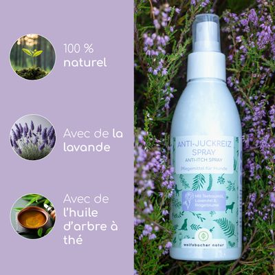 Wolfsbacher Natur Spray de soin pour chiens