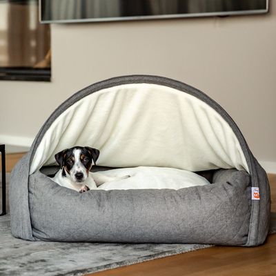 SLEEPY FOX® Panier Cocon pour Chiens et Chats – Belle - Lit Anti-anxiété