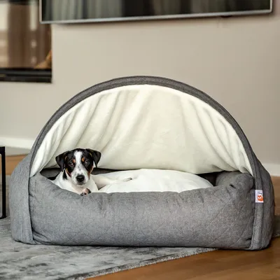 SLEEPY FOX® Panier Cocon pour Chiens et Chats – Belle - Lit Anti-anxiété SLEEPY FOX® Panier Cocon pour Chiens et Chats – Belle - Lit Anti-anxiété