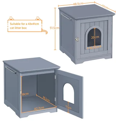 Yaheetech Maison de Toilette pour Chat