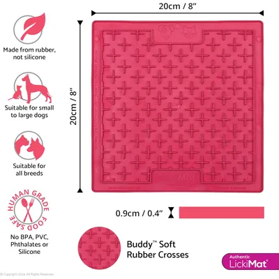 LickiMat tapis à lécher Buddy