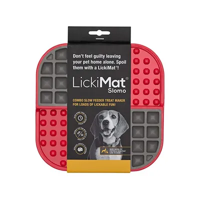 LickiMat - Tapis de léchage Slomo pour chats et chiens  Lickimat