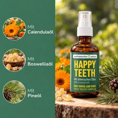 Wolfsbacher Natur Dentalspray für Hunde