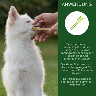 Wolfsbacher Natur Zahnbürste aus Bambus Wolfsbacher Natur Zahnbürste aus Bambus
