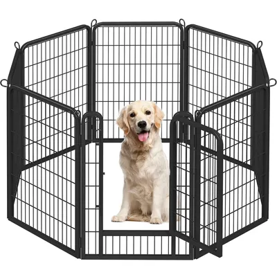 Yaheetech faltbares Metall-Gehege für Hunde