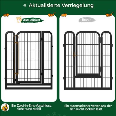 Welpenlaufstall Welpenauslauf Tierlaufstall Freilaufgehege Hundelaufstall