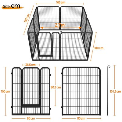 Yaheetech Parc pour Chien Multiusage