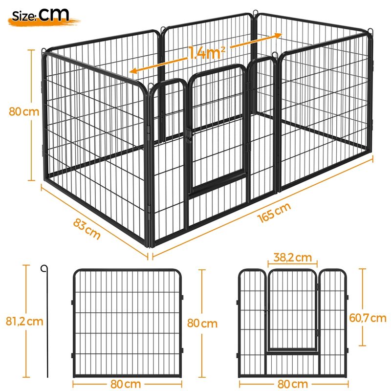 Yaheetech Parc pour Chien Multiusage