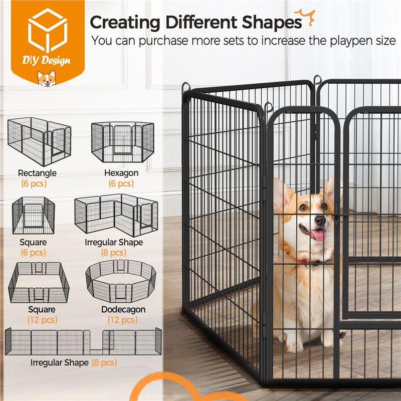 Yaheetech Parc pour Chien Multiusage